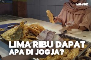 Berburu Makanan Murah Hanya dengan 5 Ribu Rupiah di Jogja, Dapat Apa Aja?