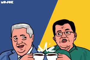 SBY di Kubu Prabowo JK di Kubu Jokowi Bikin Pilpres 2019 Kayak Reuni Angkatan 2004