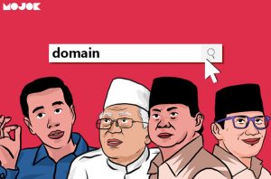 Domain Nama Capres-Cawapres Prabowo-Sandi dan Jokowi-Ma’ruf Dijual Miliaran