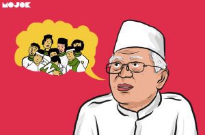 Ma’ruf Amin Cawapres, Sindir Prabowo dan Ingin Rangkul PA 212