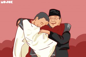 Pencak Silat yang Membuat Jokowi dan Prabowo Berpelukan Bagai Teletubbies
