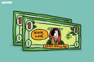 Dollar AS Beringas Mendekati Rp15 Ribu, Bikin Rupiah Keok