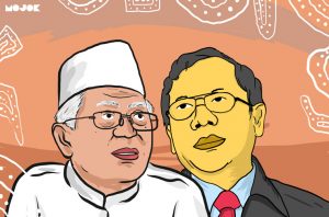 Mahfud MD dan Ma’ruf Amin Berpelukan, Sudah Tidak Marahan?
