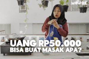 Challenge Masakan Keluarga Hanya dengan Uang 50 Ribu Rupiah