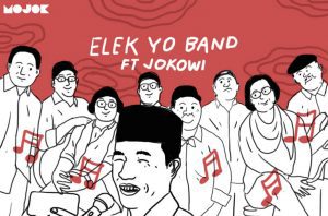 Teganya Jokowi Mengejek Penampilan Elek Yo Band