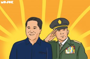 Erick Thohir Pemimpin Sunrise, Djoko Santoso Pemimpin Sunset