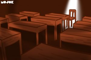 Siswa “Ghaib” Berseragam Pramuka di Kelas 3A