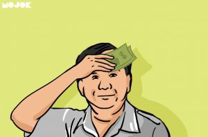 Enggan Ngomongin Timses, Prabowo Masih Mikirin Amukan Dolar dan Melemahnya Rupiah