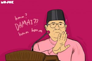 Deklarasi Kampanye Damai, SBY Walk Out Gara-Gara Bendera Partai Pro-Jokowi