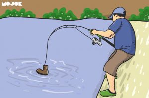 Pemancing Biasa Mencari Ikan, Pemancing Sejati Mencari Kesabaran