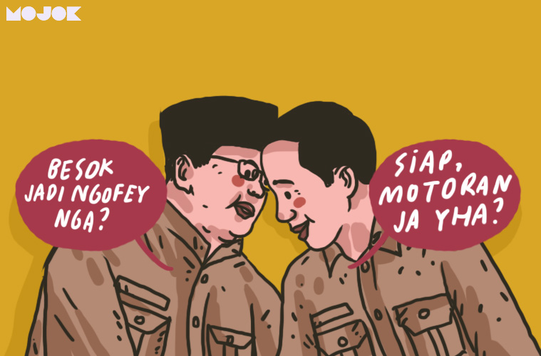 Prabowo untuk Jokowi MOJOK.CO
