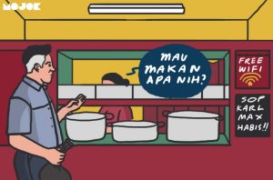 Mengidentifikasi Tempat Makan Komunis yang Dimaksud Pak Menhan