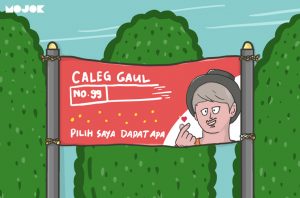 Kesalahan-Kesalahan Caleg Dalam Menyebar Tampang