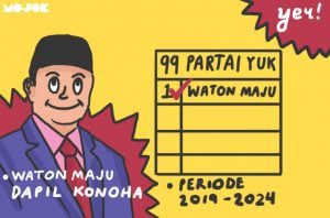 Milih Caleg Ora Segampang Milih Capres-Cawapres
