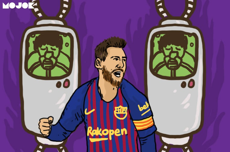 Lionel Messi kloning MOJOK.CO