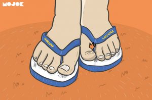 Lepasnya Kuku Jempol Kaki Sebelah Kiri