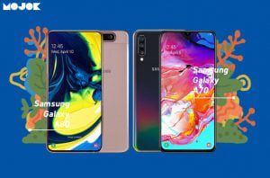 Samsung Galaxy A80 vs Galaxy A70: Pamer Tampilan Layar Penuh Sampai Kamera yang Bisa Diputar