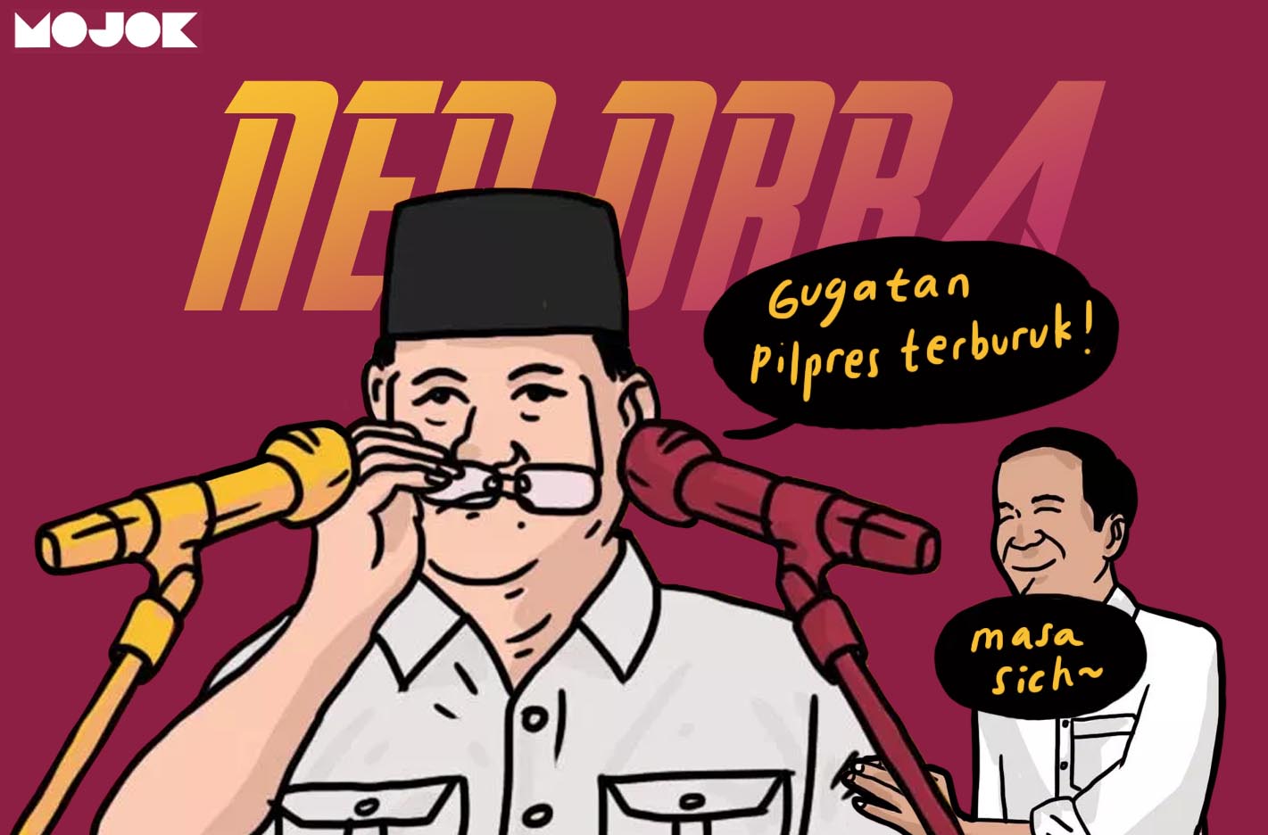 Prabowo sebut Jokowi neo-Orba MOJOK.CO