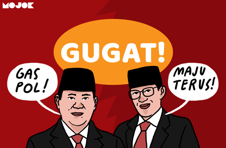 Prabowo dan Sandiaga Uno Gugatan