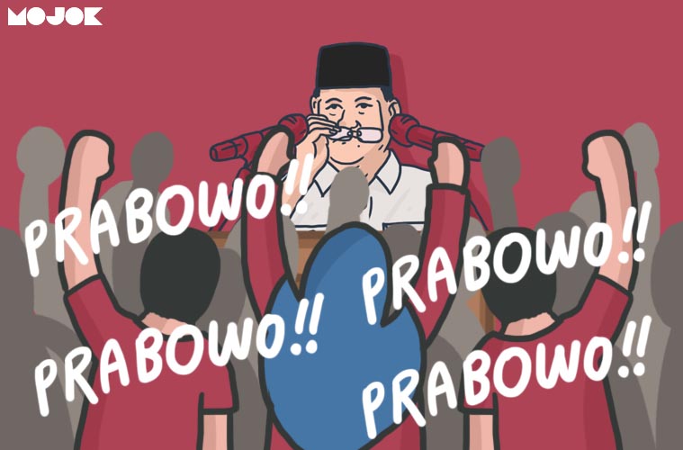 Prabowo Imbau Pendukungnya Tidak Berdemo di MK saat Sidang Sengketa Pilpres Berlangsung - Mojok.co