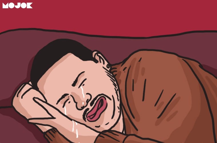 menangis, perantau, perantauan.MOJOK.CO