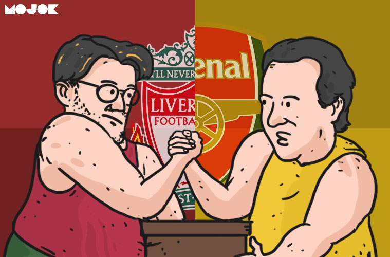 Liverpool vs Arsenal MOJOK.CO