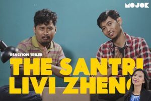 Reaksi Santri Menonton Trailer The Santri Karya Livi Zheng