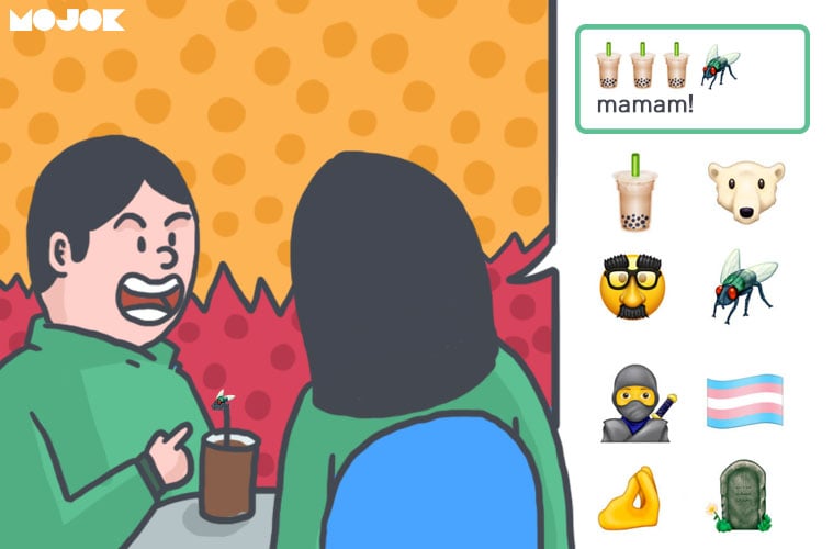 emoji baru 2020 jumlah emoji emoji gender neutral bendera transgender emoji menangis sambil tersenyum emoticon aplikasi chat whatsapp twitter android iOS pencipta emoji