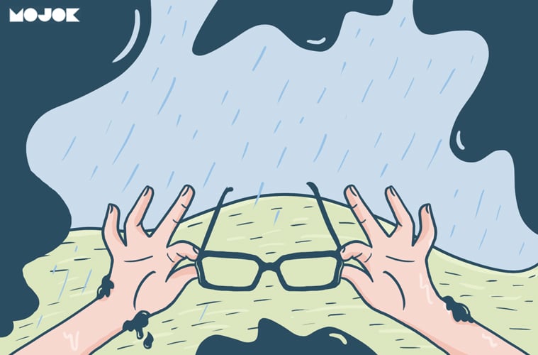 orang berkacamata derita orang kacamata berkacamata saat hujan lensa anti air elon musk
