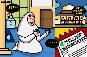 Sebelum Fatwa Sterilkan Masjid dari Warga Tamansari, Baiknya MUI Sterilkan Diri Sendiri