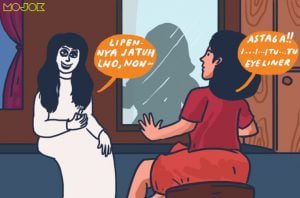 Penampakan Kuntilanak Hantu Goyang di Rumah Pakdhe