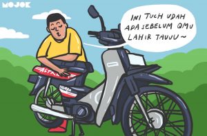 Pengendara Honda Astrea Siap Saingi Vespa dalam Hal Persaudaraan