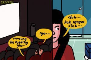 Kuntilanak yang Bisa Berzikir di Toilet Bioskop Bandung Itu Kayaknya Punya Grup WhatsApp