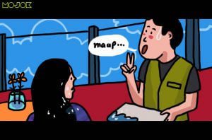 Sebuah Usaha untuk Memaafkan Kesalahan Pelayan