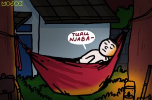 Menjadi Melarat yang Sempurna dengan Skill Mudah Tidur di Mana Saja