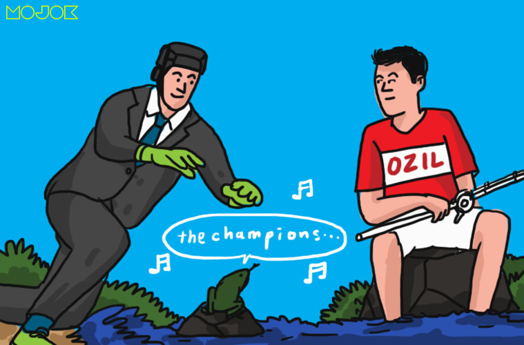 Mesut Ozil ‘Dibuang Sepenuhnya’ oleh Arsenal ketika Petr Cech Menampar Kepa, Kiper Termahal Chelsea MOJOK.CO