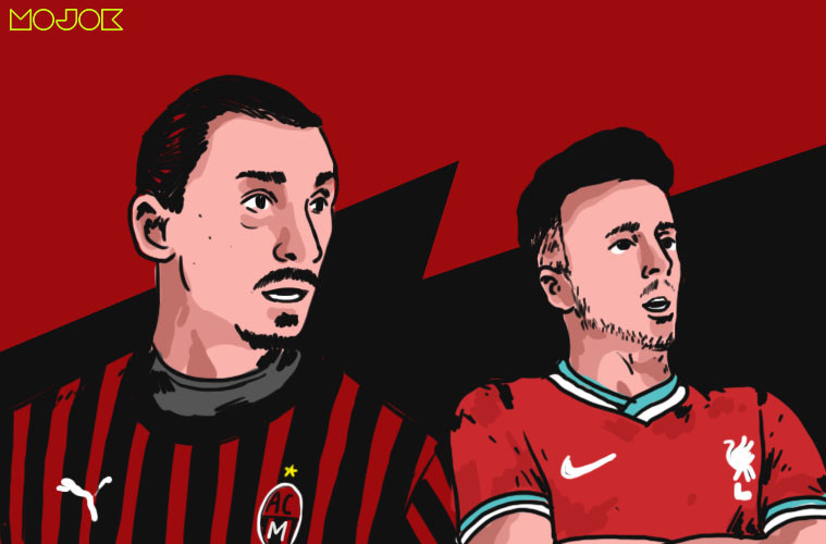 AC Milan dan Liverpool: Kematangan Ibrahimovic dan Diogo Jota, il Personaggio Principale Menghancurkan Keterbatasan MOJOK.CO