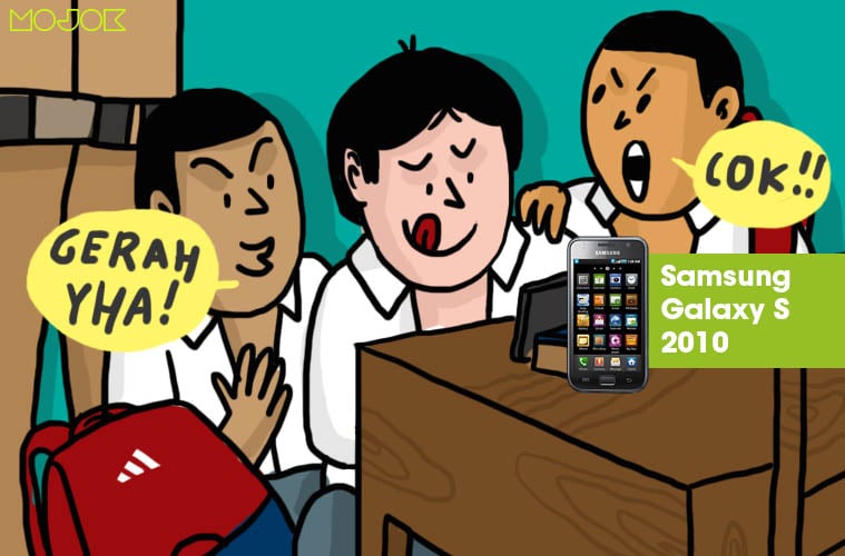 Samsung Galaxy S 2010, Cikal Bakal Samsung Menguasai Dunia, Hape Favorit Buat Nobar Bokep Waktu SMA MOJOK.CO