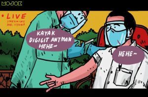 Siaran Langsung Jokowi Disuntik Vaksin Harus Menjadi Siaran yang Menghibur Masyarakat