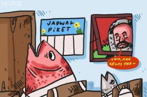Cara Ikan Pindang Melawan Ikan Kelas Kakap