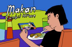 Kecanduan Gadget sampai Makan sambil Nonton Hape, Cara Makan Ngawur yang Menyenangkan