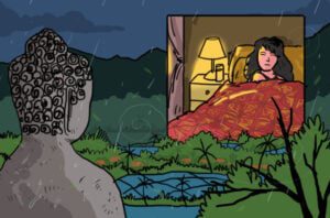 5 Kilometer dari Candi Borobudur, Ketukan Misterius Terdengar