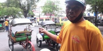 Tukang becak Malioboro