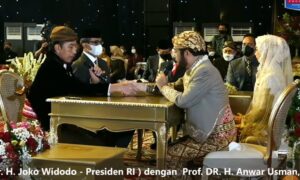 Adik Presiden Jokowi Resmi Dipersunting Ketua MK