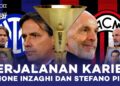 Cerita Simone Inzaghi yang Sering Dibandingkan dan Stefano Pioli yang Kerap Diremehkan