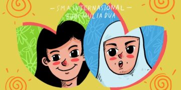 SMA Internasional Budi Mulia Dua, sekolah islam yang tidak mewajibkan siswinya berjilbab.
