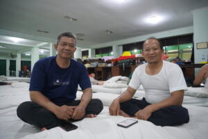 Erdianto dan Sutoyo, penggembira muktamar dari Medan
