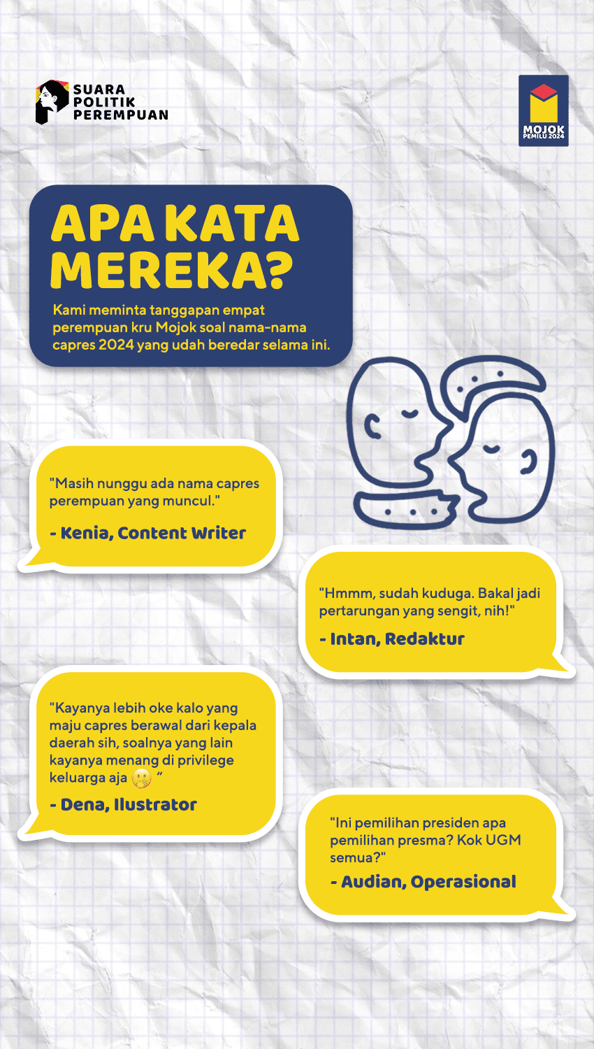 apa kata mereka soal calon perempuan