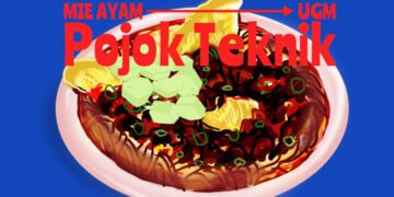 Mie ayam pojok teknik UGM