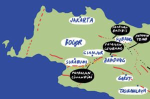 Mengenal Sesar Cimandiri Penyebab Gempa Cianjur, Wilayah Mana Saja yang Dilewati?